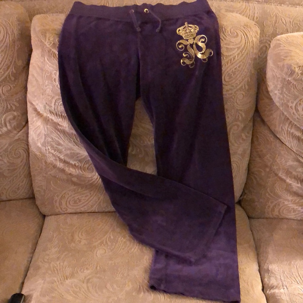 Juicy Couture Girls velour pants